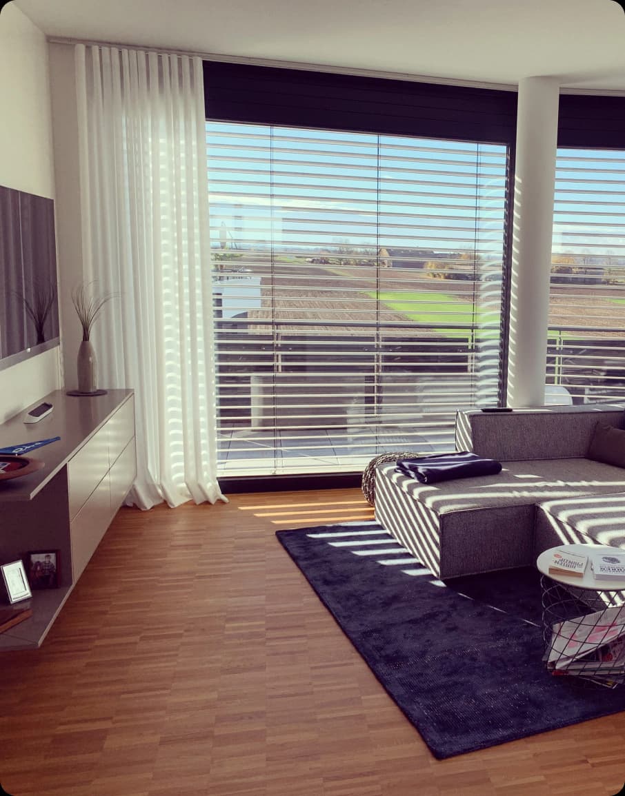 Gardinen eingebaut von raumdecor schnell